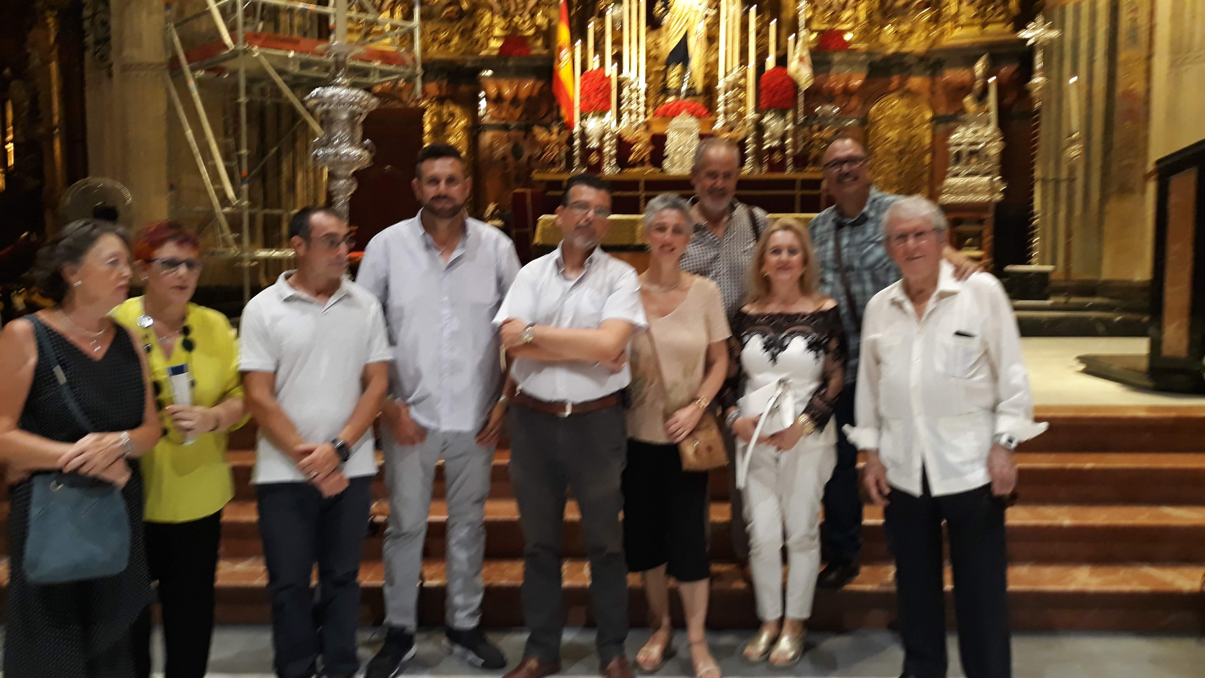 Actos realizados por la Asociación de amigos del Camino de Santiago de Sevilla  con motivo del día de Santiago 2019