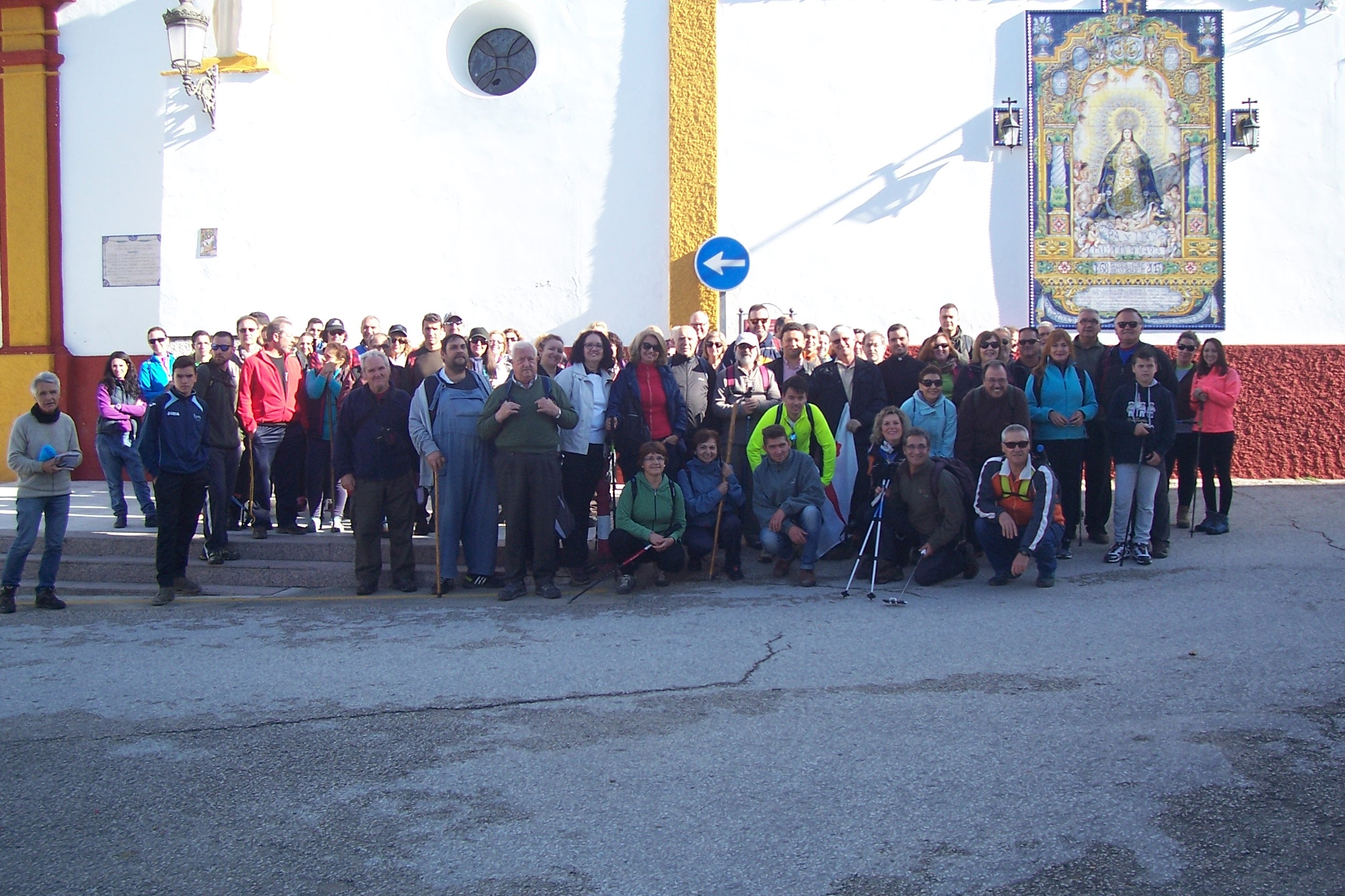 Salida el 14 de mayo de 2.016 al Camino de la Frontera. Etapa Pruna - Algámitas.